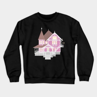 The Pink Palace from Coraline Crewneck Sweatshirt